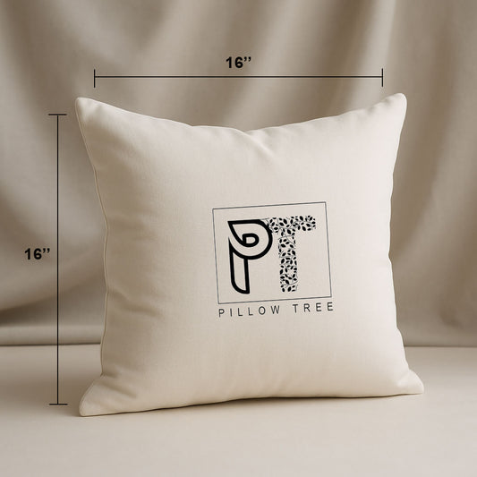 Pillow Tree Luxury Decorative Cushion 16x16 Inch – Soft & Stylish Throw Pillow for Sofa & Bed
